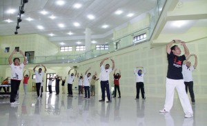 latihan bersama praktisi taichi surakarta